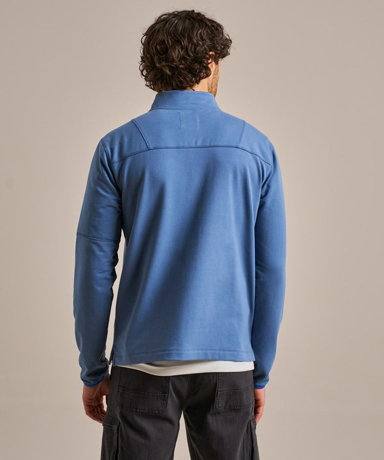 Bam2867 Shilstone Sweat Denim Blue Bam Clothing 4