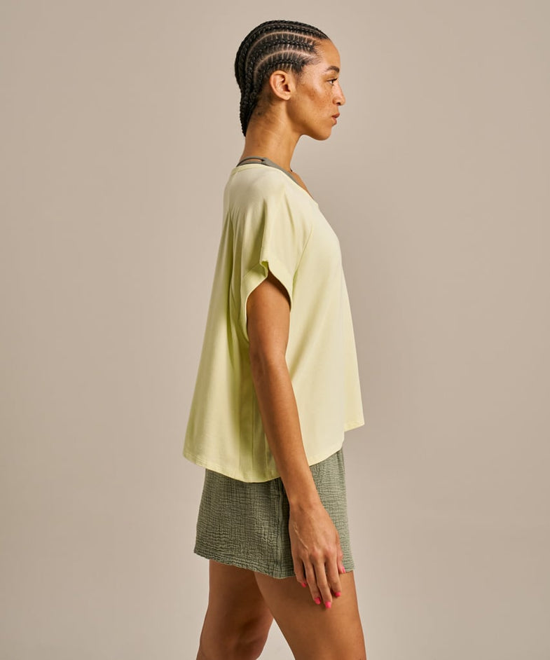 Bam2871 Empower Tshirt Soft Lime Bam Clothing 3