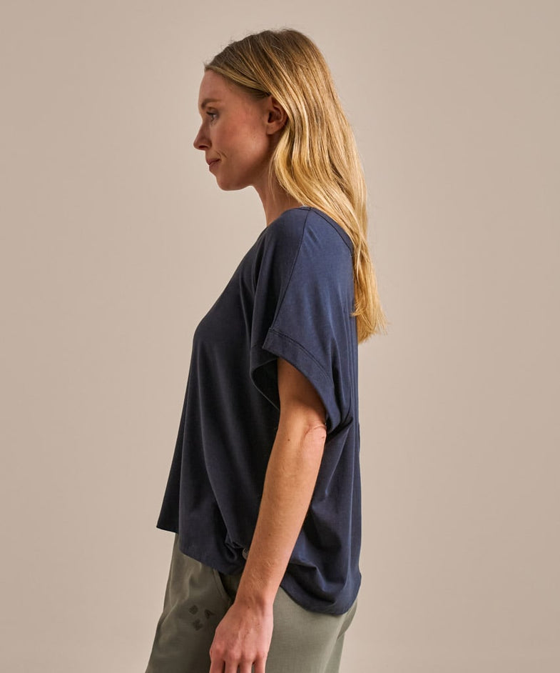 Bam2871 Empower Tshirt Storm Navy Bam Clothing 3