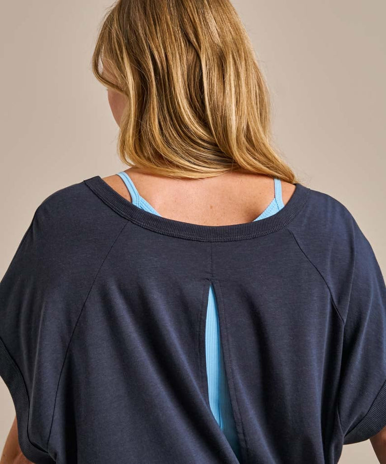 Bam2871 Empower Tshirt Storm Navy Bam Clothing 6