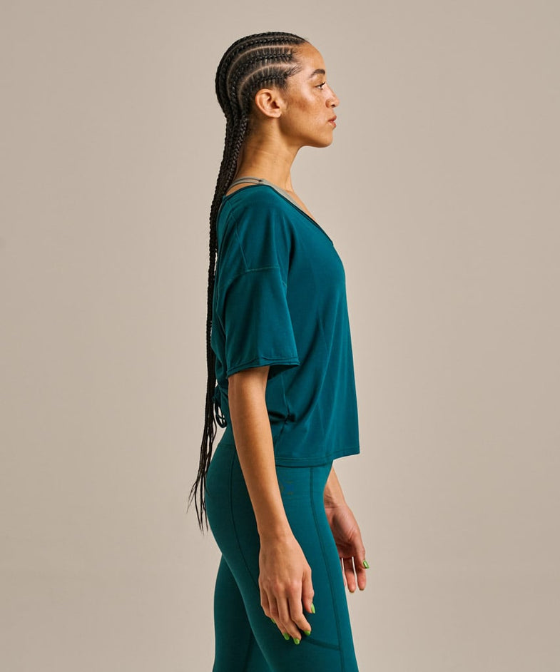 Bam2872 Free To Be Ruched Dark Sea Bam Clothing 3