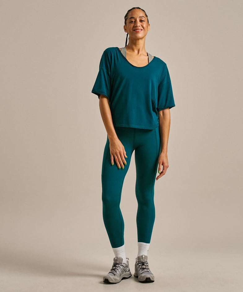 Bam2872 Free To Be Ruched Dark Sea Bam Clothing 7