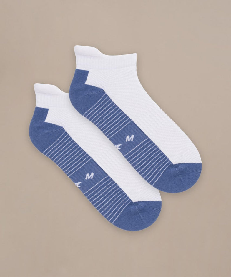 Bam2874 Technical Running Trainer Socks Denim Blue Bam Clothing 3