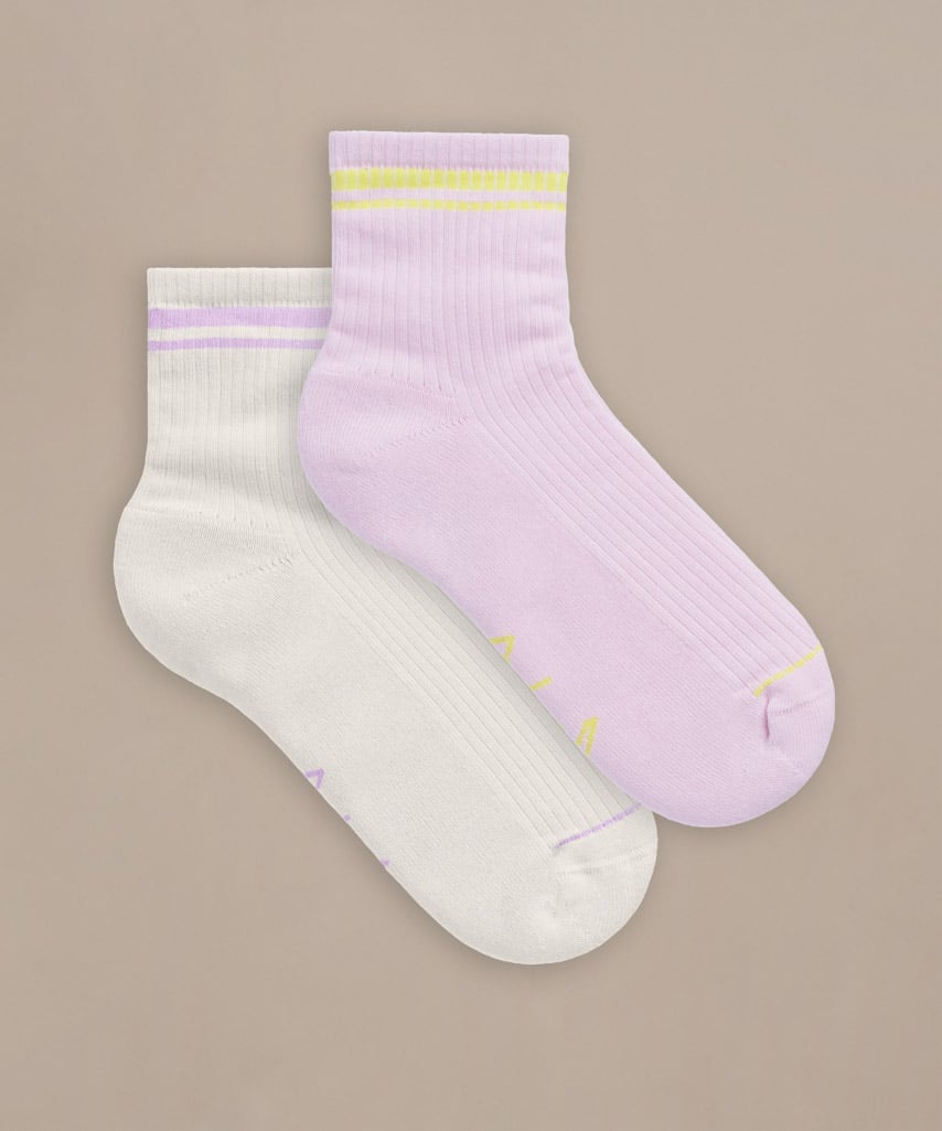 Organic Cotton Quarter Crew Socks