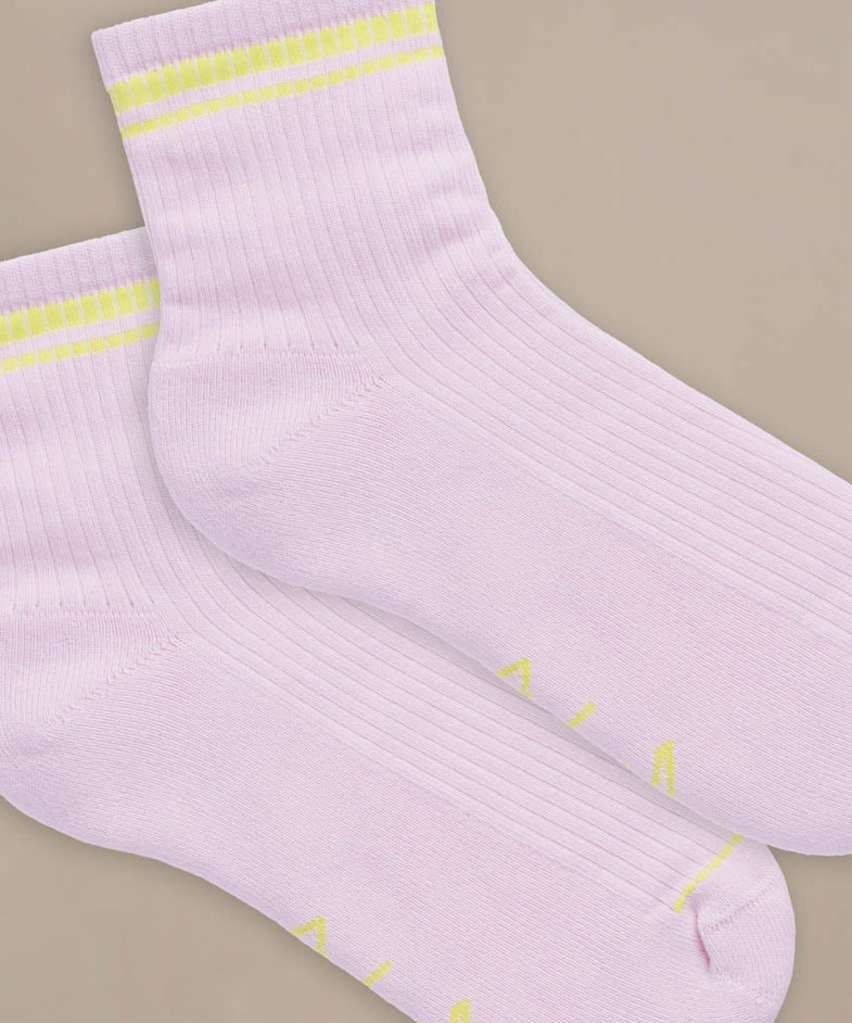 Bam2878 Quarter Crew Socks Lavender Blush Bam Clothing 5