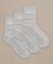Bam2879 Active Crew Socks Grey 3 Pack Clothing 1