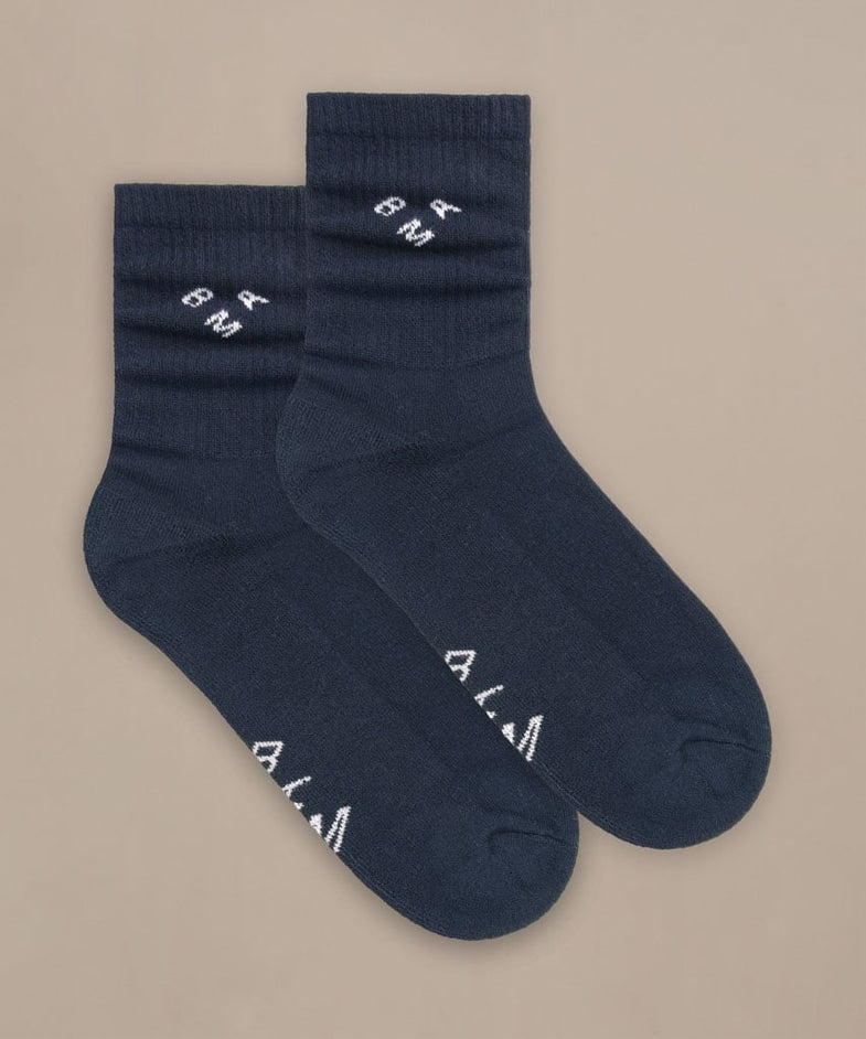 Bam2879 Bamboo Active Crew Socks Storm Navy Bam Clothing 2