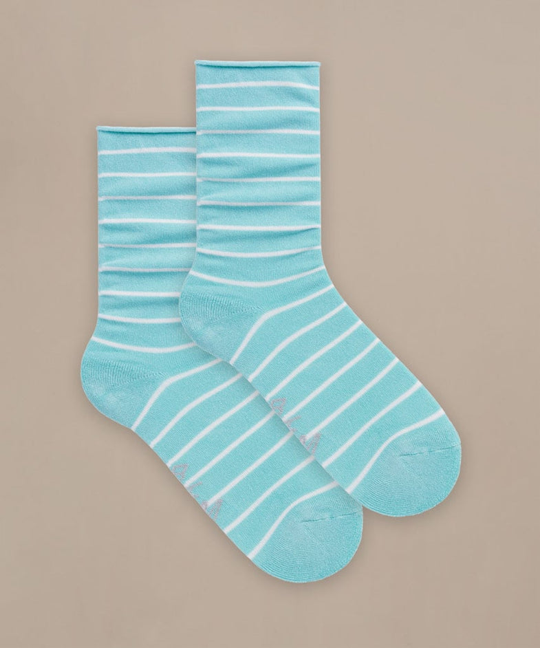 Bam2882 Roll Top Socks Green Mix Bam Clothing 4