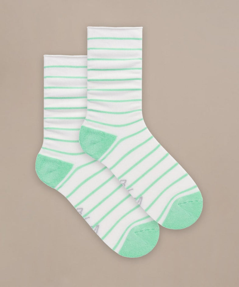 Bam2882 Roll Top Socks Green Mix Bam Clothing 5