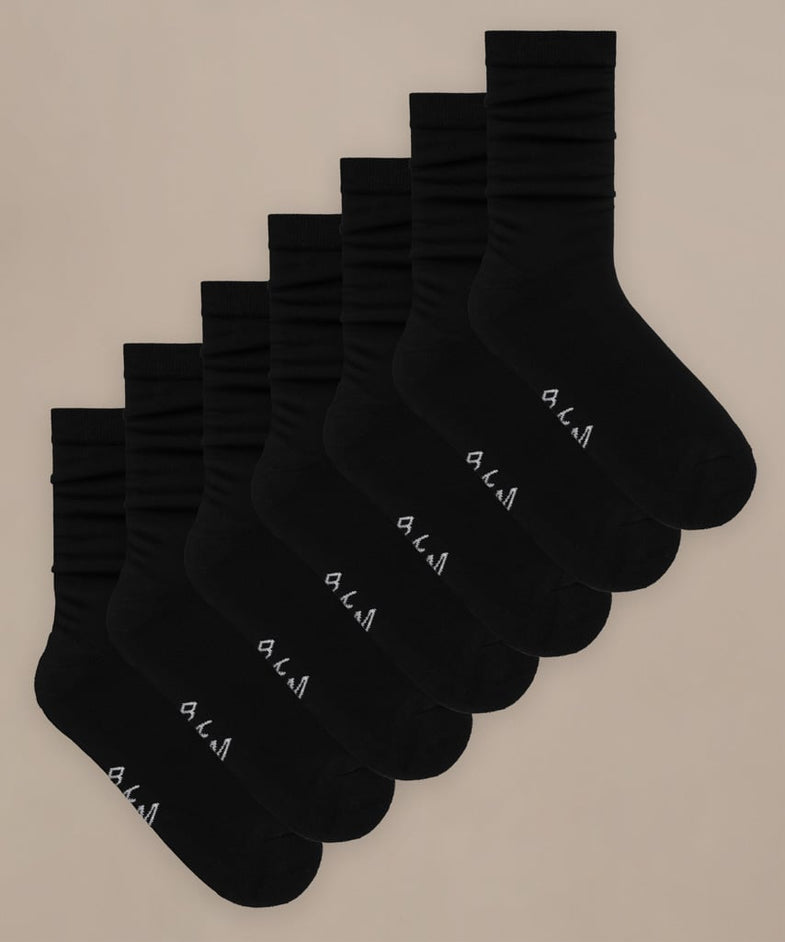 Bam2883 Amazing Bamboo Socks Black Bam Clothing 1