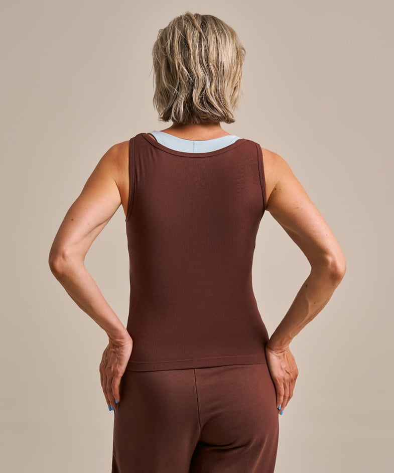 Bam2907 Square Neck Tank Top Conker Clothing 3
