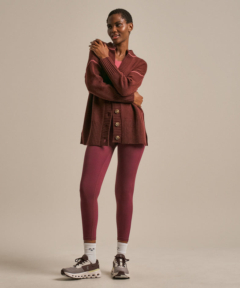 Bam2915 Knitted Cardigan Bitter Chocolate Clothing 7