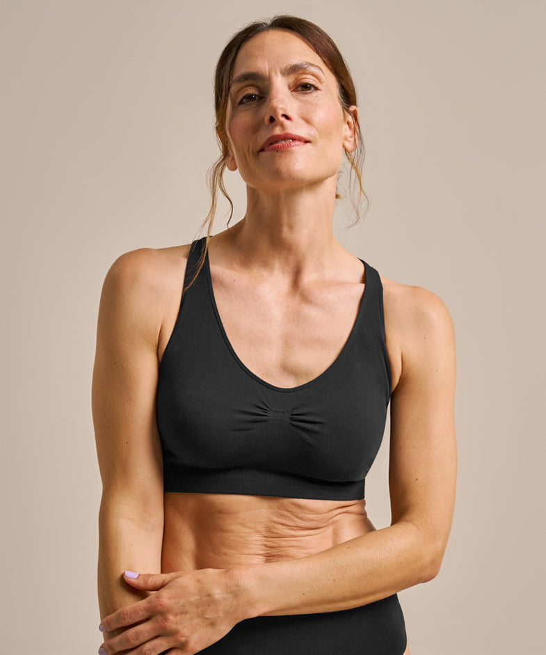 Bam2922 Racerback Bralette Black Clothing 1