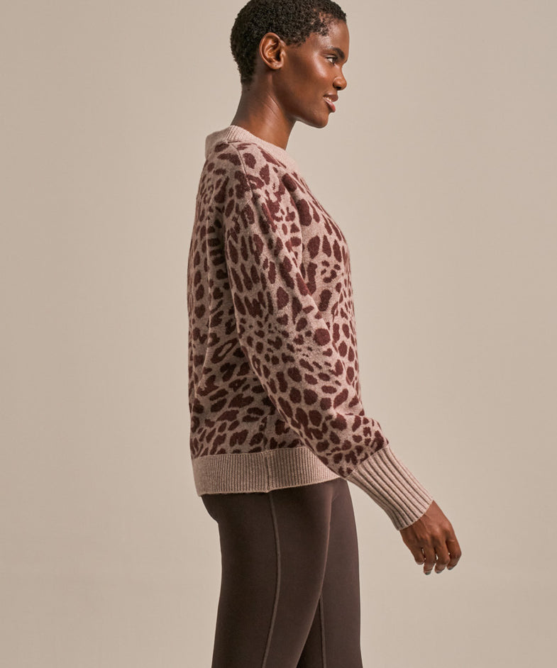 Bam2937 Knitted Jumper Animal Jacquard Clothing 3