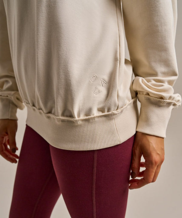 Bam2957 Studio Sweatshirt Oat Milk Clothing 6