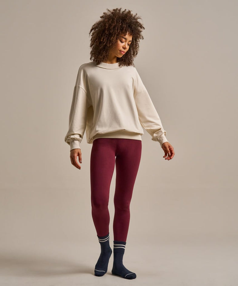 Bam2957 Studio Sweatshirt Oat Milk Clothing 7