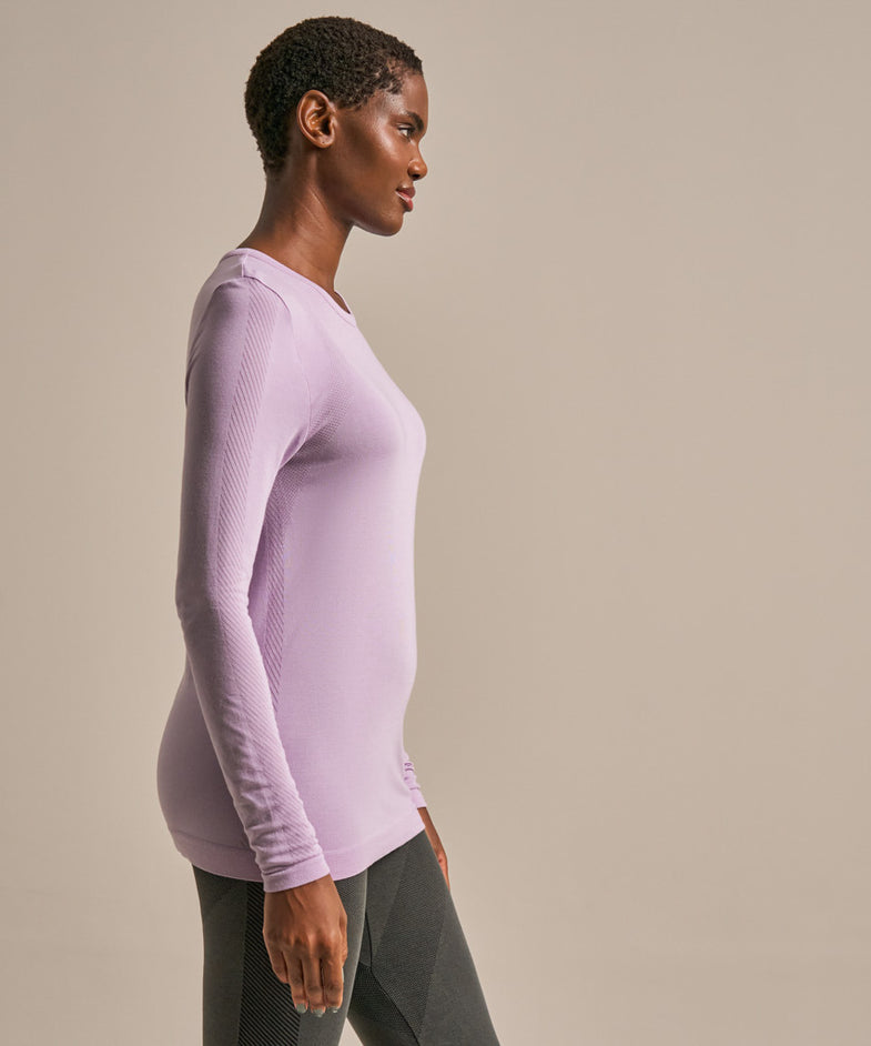 Bam2962 Long Sleeve Lavender Blush Clothing 2