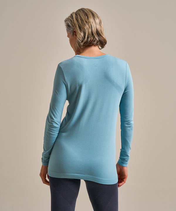 Bam2962 Long Sleeve Top Oceanic Blue Clothing 3