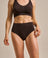 Bam2980 High Leg Brief Bitter Chocolate Clothing 1