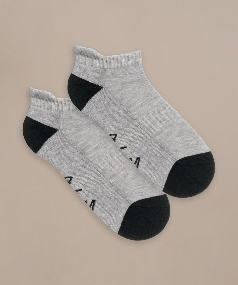 Bam2986 Trainer Socks Grey Clothing 2