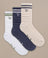 Bam2987 Blend Crew Socks White Clothing 1