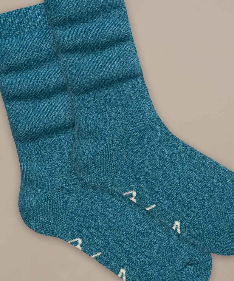 Bam2991 Thick Walking Socks Teal Clothing 2