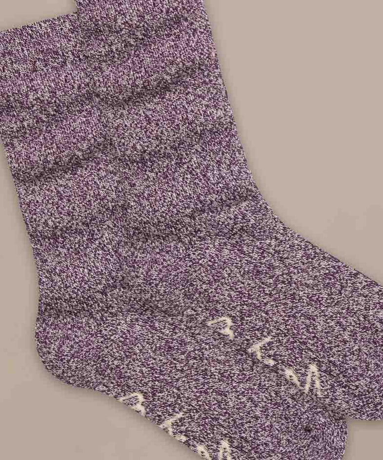 Bam2992 Thick Walking Socks Damson Clothing 2