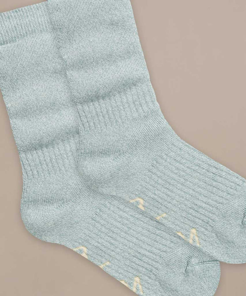 Bam2992 Thick Walking Socks Oceanic Blue Clothing 2