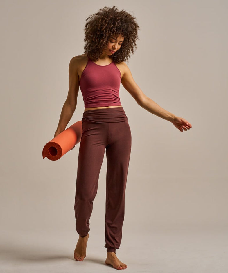 Bam320 Poise Yogi Pants Conker Clothing 1