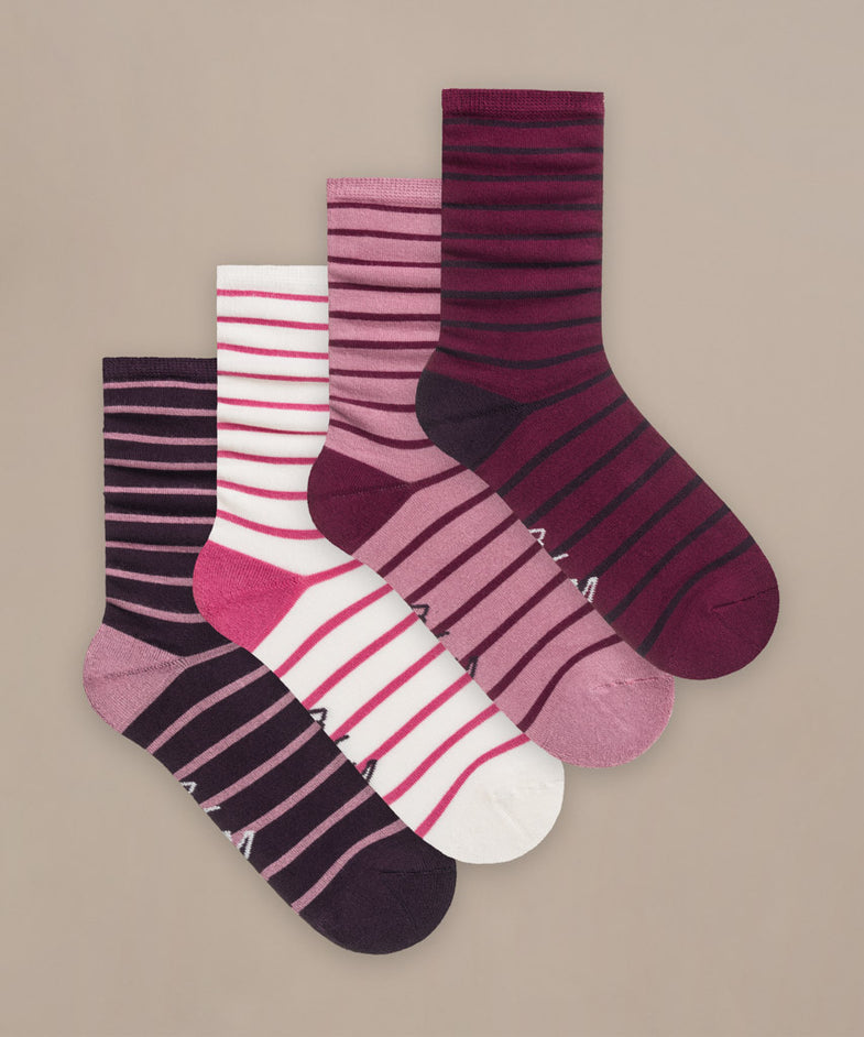 Bam632 Everyday Socks Rich Berry Mix Clothing 1