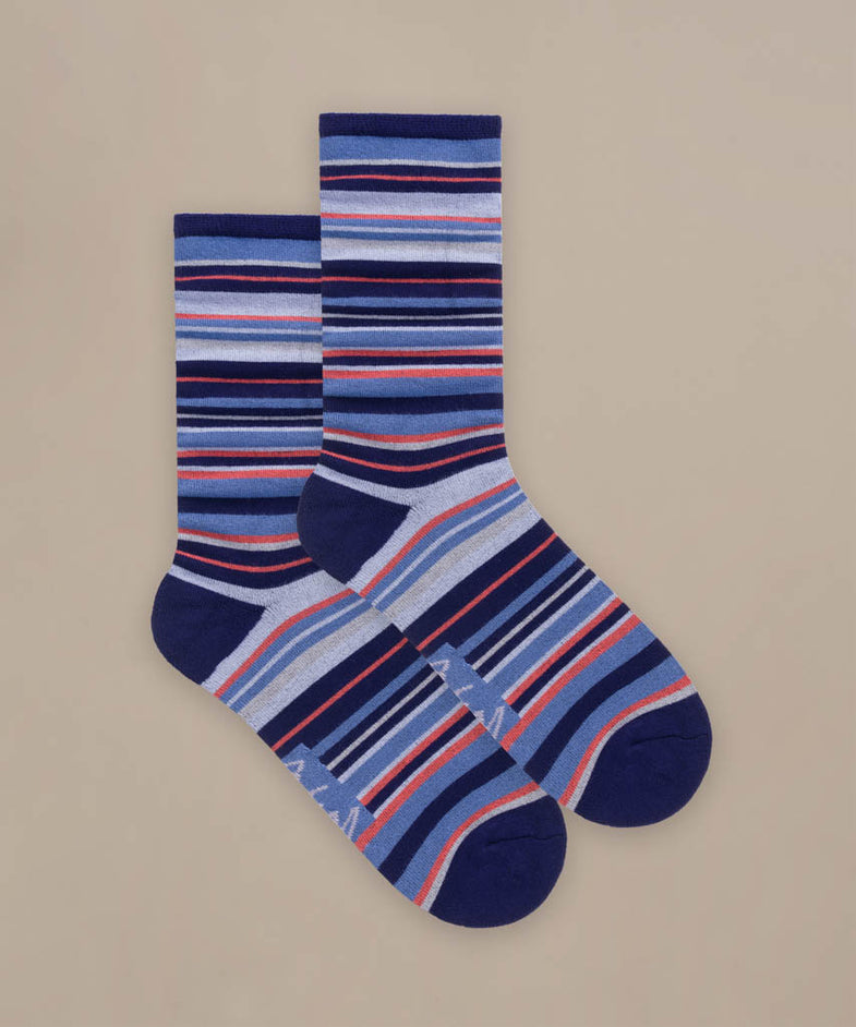 Bam661 Socks Blues Fiv Haytor Bam Clothing 5