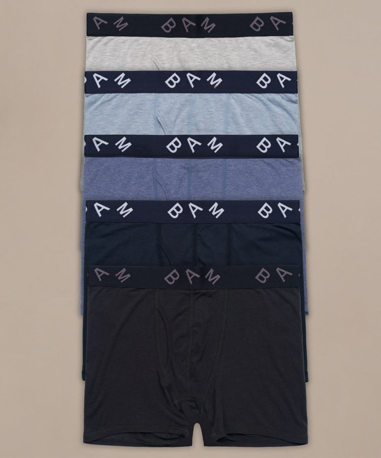 Bam727 Regular Fitted Boxers Blues Bam Clothing 7