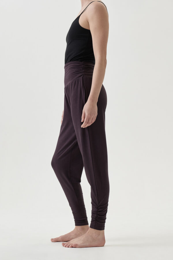 Grace Bamboo Yoga Pants (Fig) - Bamboo 