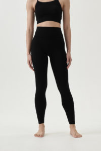 Bamboo Ruffle Onesie & Knee Leggings (Little Chick Print/Banana)