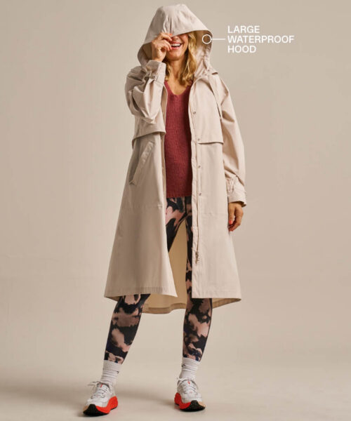 Bam Any Weather Mac Oyster Tech1 Bamboo Clothing