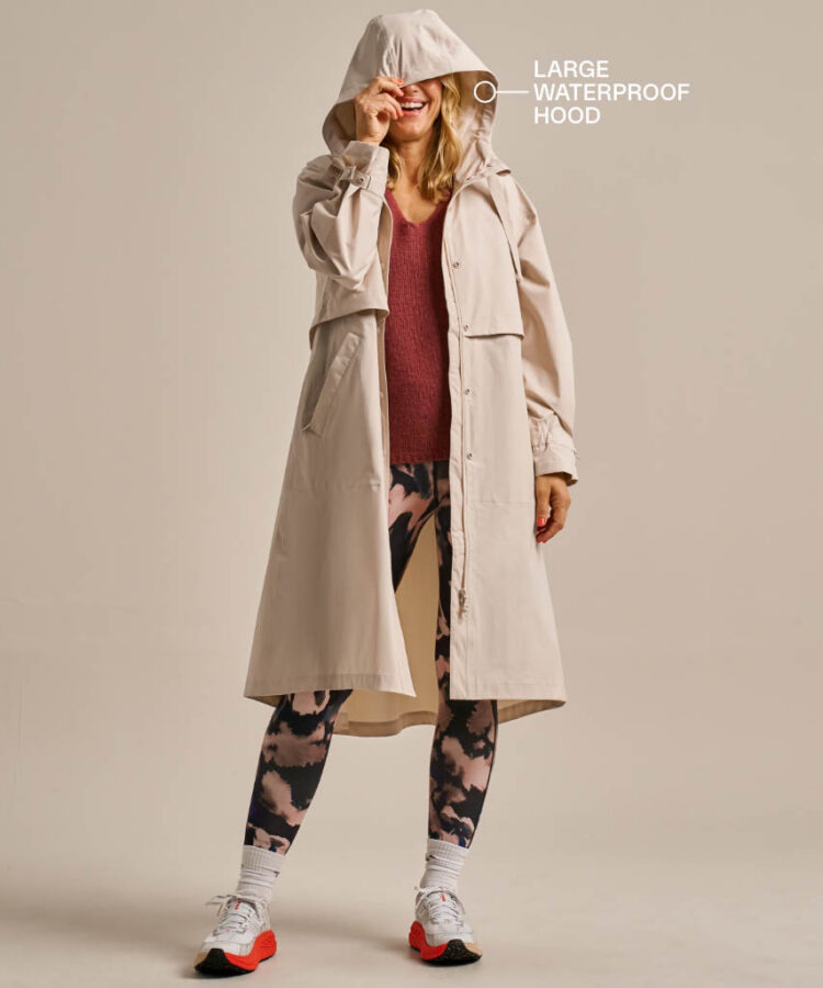 Bam Any Weather Mac Oyster Tech1 Bamboo Clothing