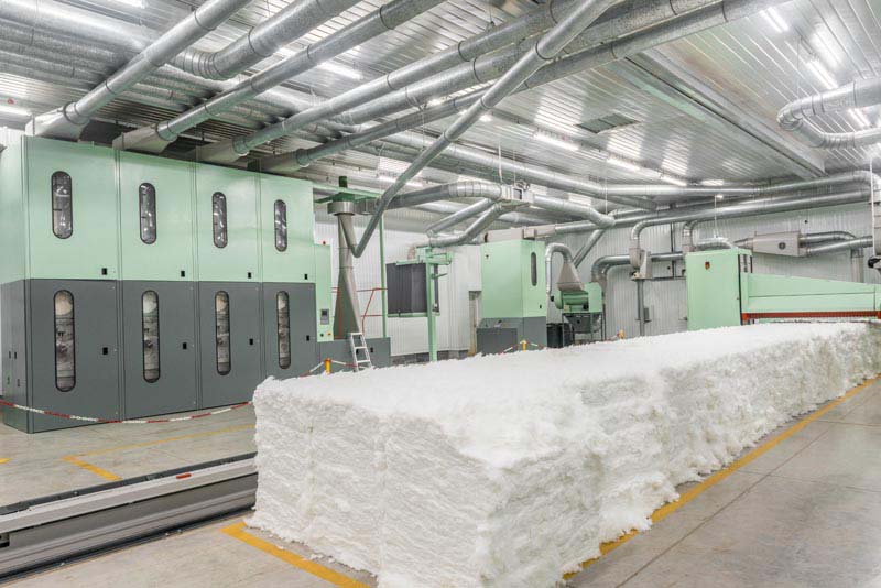 Carding Machine In Textile Factory
