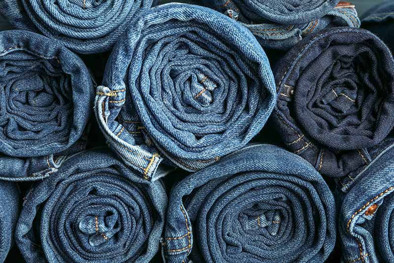 Bam Rolled Denim Jeans