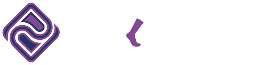 Purple Socks Day Logo Bamboo Clothing