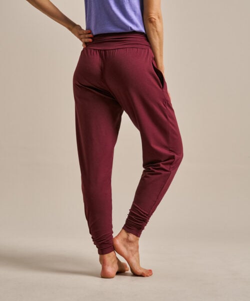 Bam1135 Grace Pant Dark Rose Garnet Clothing 3