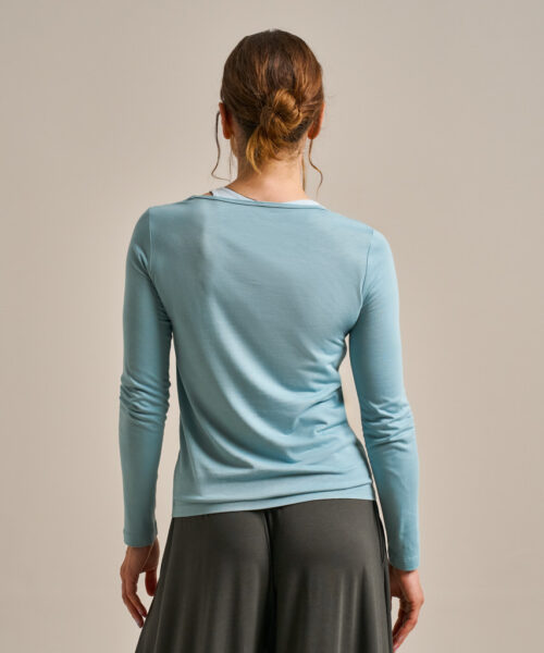 Bam1252 Origin Layering Top Oceanic Blue Clothing 4