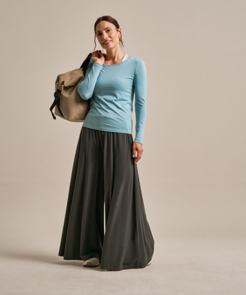 Bam1252 Origin Layering Top Oceanic Blue Clothing 7