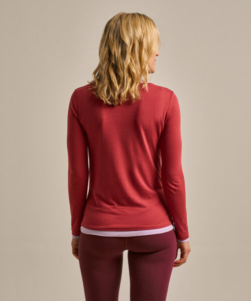 Bam1252 Origin Layering Top Rustic Rouge Clothing 4