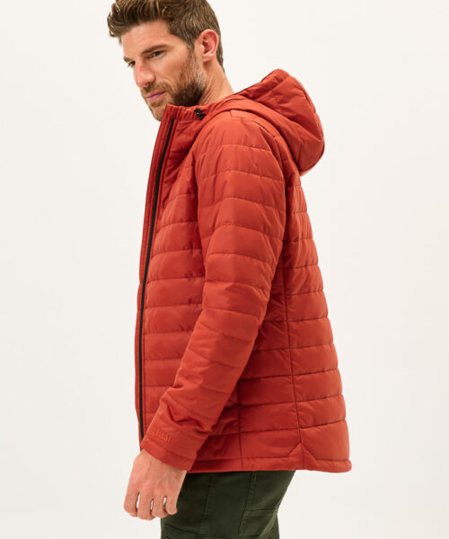 Bam1350 73 Zero Insulated Jacket Rust Bamboo Clothing 5