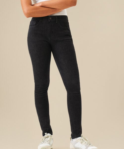 Bam1357 Womens Skinny Jean Black Denim Bamboo Clothing 2