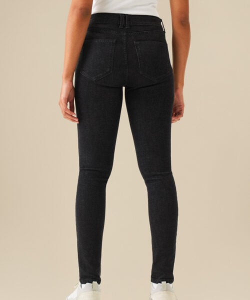 Bam1357 Womens Skinny Jean Black Denim Bamboo Clothing 4