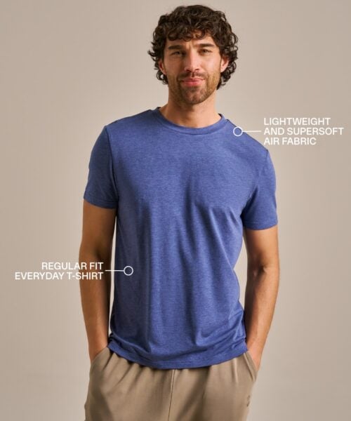 Bam1510 Origin Air Tshirt Coastal Blue Marl Mens Bam Clothing 9