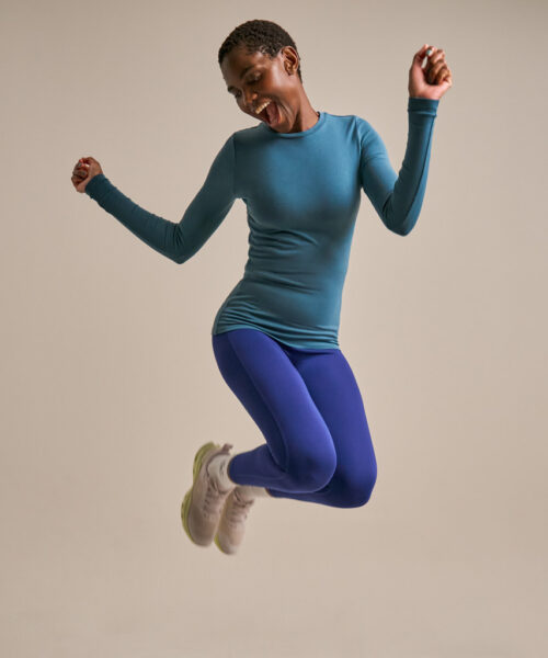 Bam1568 Horizon Long Sleeve Top Agate Blue Clothing 6