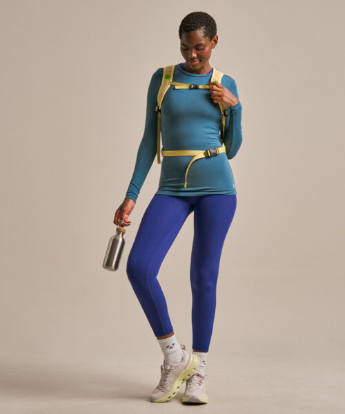 Bam1568 Horizon Long Sleeve Top Agate Blue Clothing 7