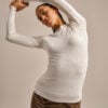 Bam1568 Horizon Long Sleeve Top Oatmeal Marl Clothing 1